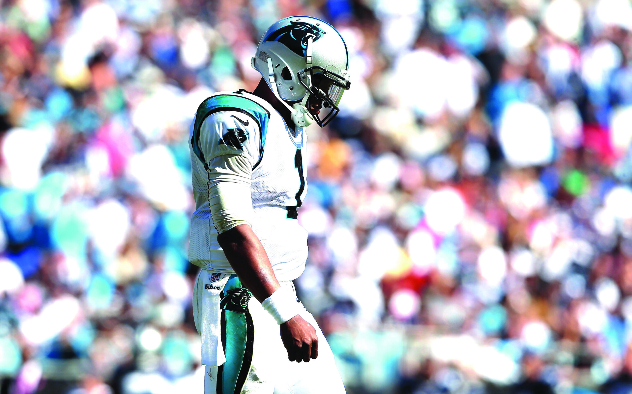An opposite reaction from Panthers’ Newton