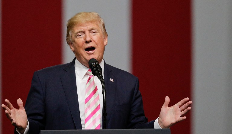 President Trump dismissed an indictment against former campaign chairman Paul Manafort. 