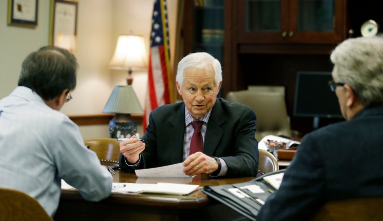Insurance Commissioner Mike Kreidler said in a statement that he has been reaching out to insurers to find a company willing to sell plans in one of the counties facing zero options next year. (AP Photo/Ted S. Warren)
