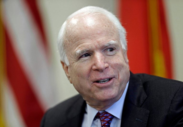 John McCain said he expects Congress will 