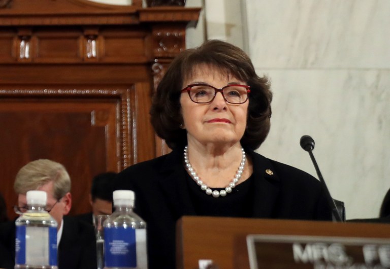 Sen. Dianne Feinstein, D-Calif., delayed a vote on the confirmation of Alabama Sen. Jeff Sessions to be attorney general until Jan. 31. (AP Photo/Andrew Harnik)