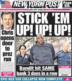 New York Post: Christie opens door to run