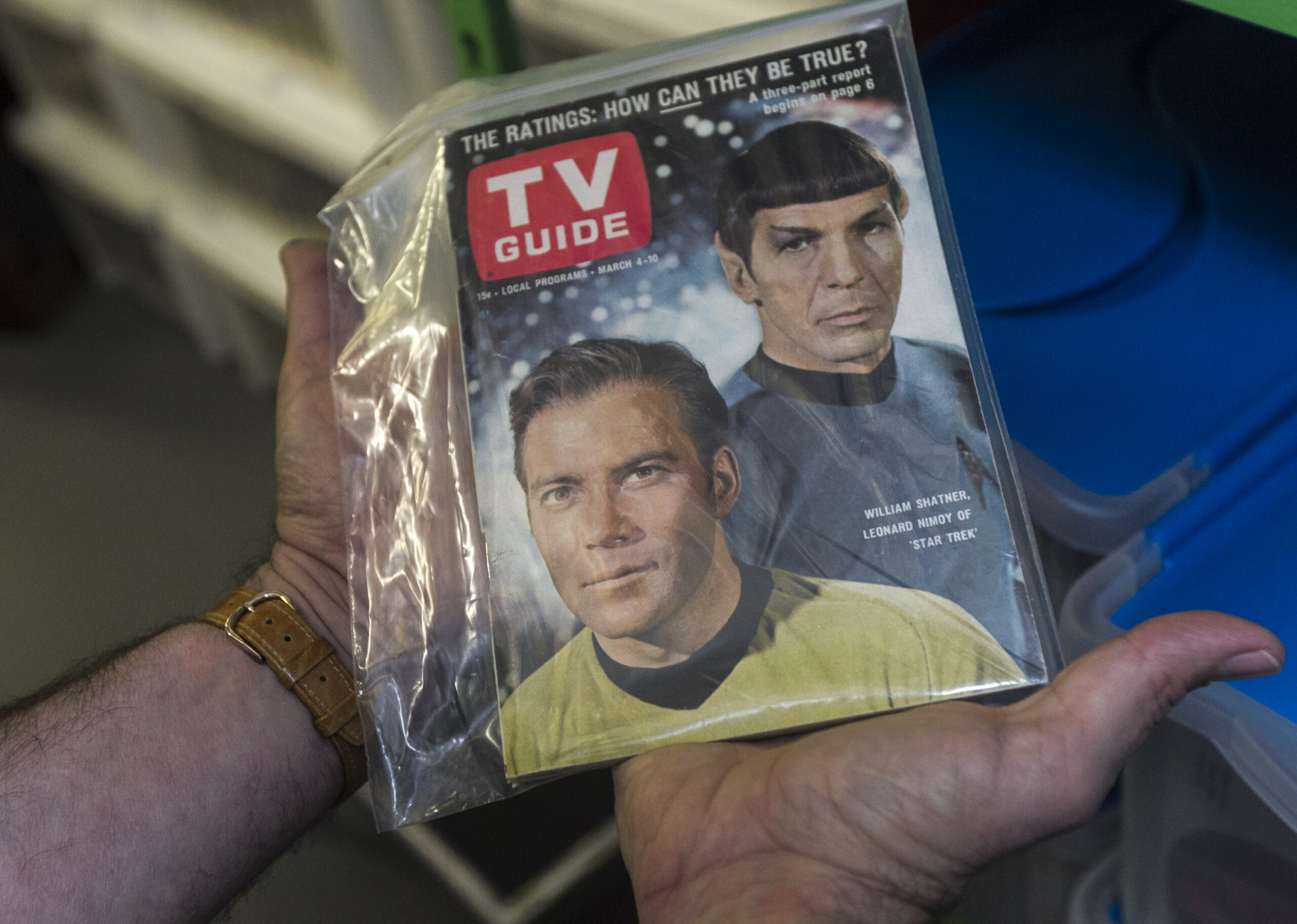 A huge collection of odd TV stuff needs a home
