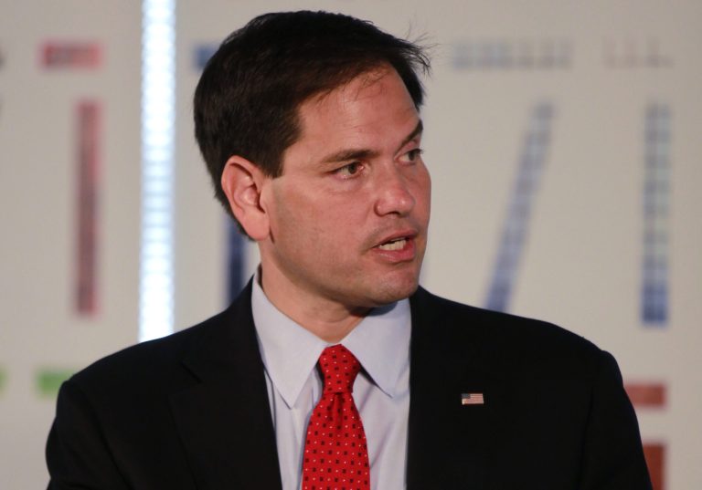 Republican presidential candidate Sen. Marco Rubio, R-Fla., speaks at 1871, an entrepreneurial hub for digital startups Tuesday, July 7, 2015, in Chicago. (AP Photo/Christian K. Lee)