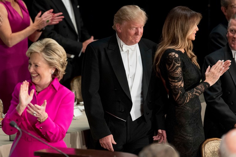 According to a survey released Friday by Project New America, 43 percent of likely voters in the Centennial State plan to support Hillary Clinton on Nov. 8 while 39 percent back Donald Trump. (AP Photo)