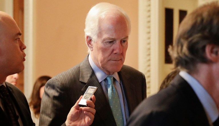 Senate Majority Whip John Cornyn of Texas said Democrats and Republicans will be able to debate and amend the bill. (AP Photo/Pablo Martinez Monsivais)