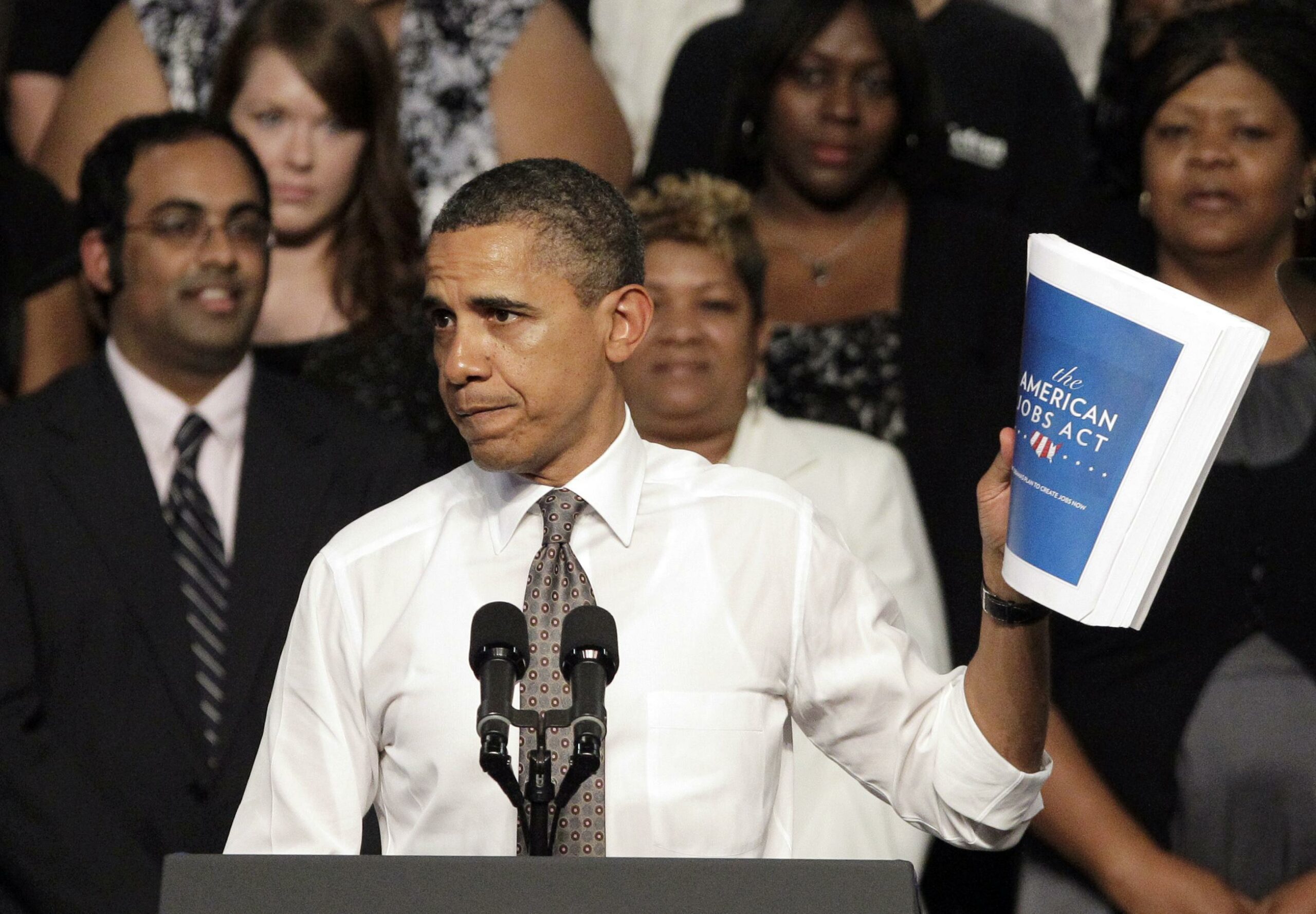 Obama pushes jobs bill while ‘green’ program fails