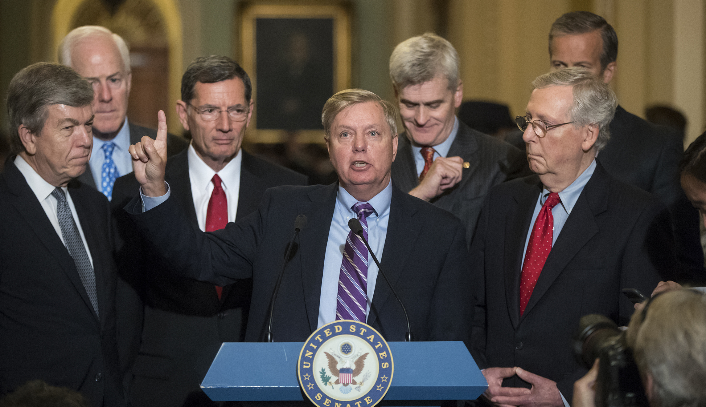 Vox asks GOP senators to explain healthcare bill in broad strokes, knocks them for explaining in broad strokes