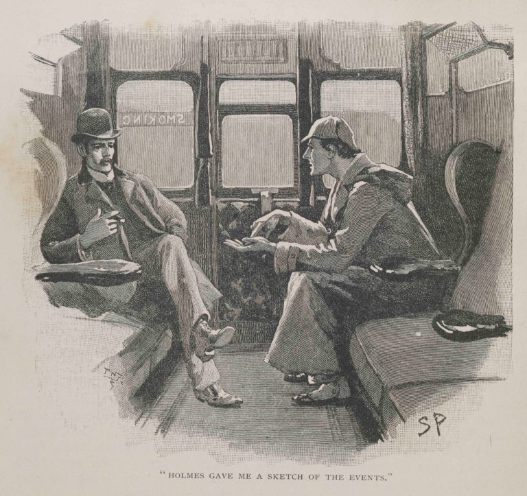 This image made available by the Museum of London shows the illustration The Adventure of the Silver Blaze - 