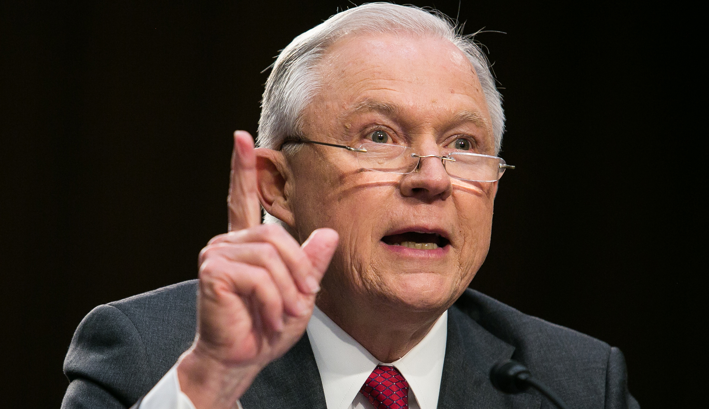 Jeff Sessions snaps at Democrat for suggesting links to Russia: ‘There are none’