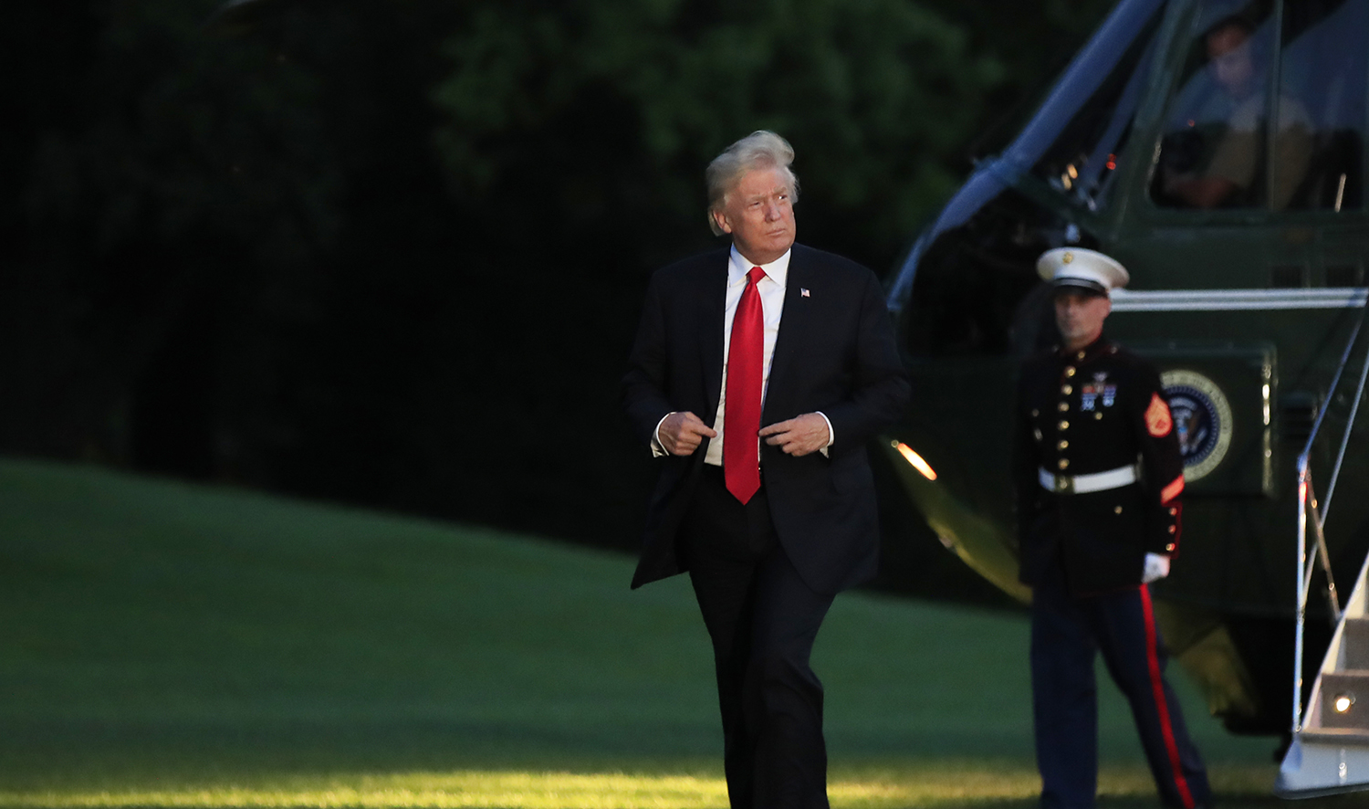 White House projects healthcare optimism as Trump tweets about no August recess