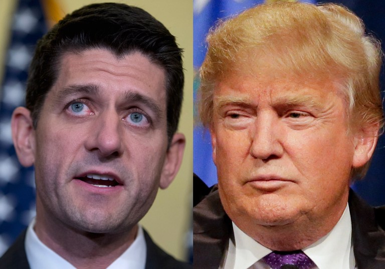 The meeting announcement comes a day after Paul Ryan said he was not ready yet to endorse Donald Trump. (AP Photo)