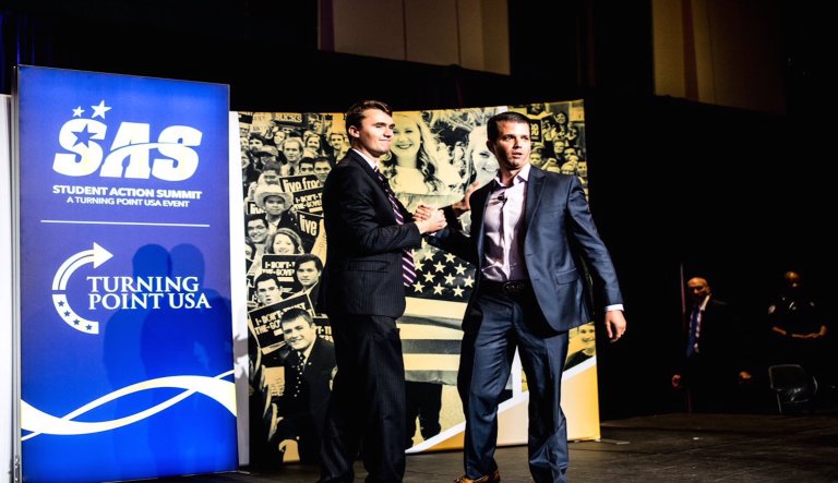 Prior to the 2016 election, Donald Trump Jr. traveled to college campuses across the United States campaigning for his father. In doing so, he acquired a better understanding of the pressing issues that affect the vast majority of conservative college students. (via Devin Sena)