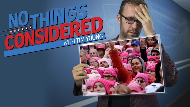 The government shutdown, women’s march, and Tide pods on No Things Considered!