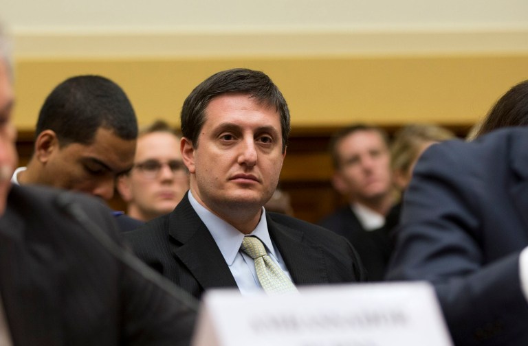 A series of email exchanges between former Clinton spokesman Philippe Reines, above, and a former Atlantic contributing editor show that the State Department appeared to have success in dictating the terms of certain journalist's reporting. (AP Photo/ Evan Vucci)