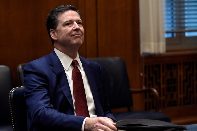 He's the last lawman standing up to Trump and suddenly an unlikely champion of the opposition party. (AP Photo/Susan Walsh, Pool)