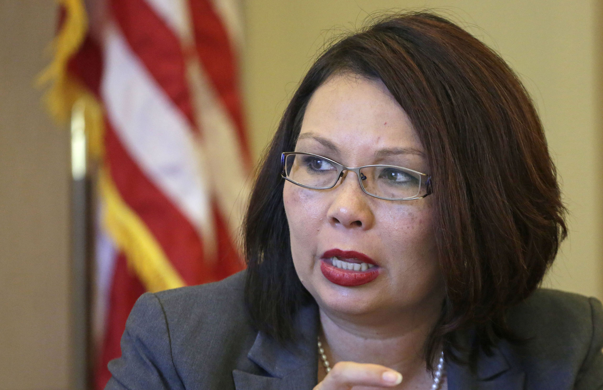 Tammy Duckworth snaps at ‘draft dodger’ Trump over government shutdown’s impact on military