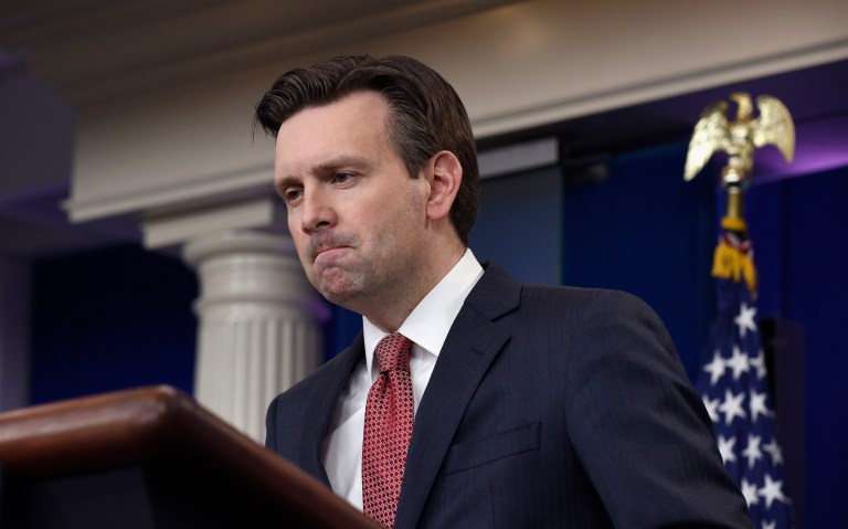 White House Press Secretary Josh Earnest also lashed out at speculation that there was some political motivation behind the decision not to attend the funeral. (AP Photo/Susan Walsh)