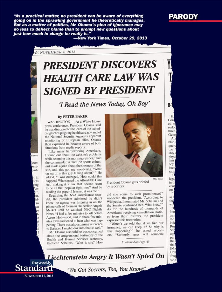 Clueless commander in chief