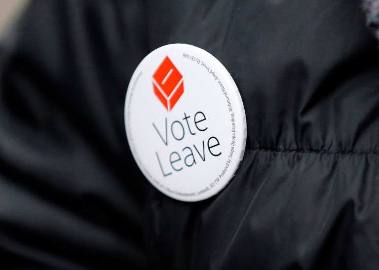 On June 23, the people of Britain will vote in a referendum to decide if they will stay in the European Union or step out on their own in a Brexit. (AP Photo/Frank Augstein)