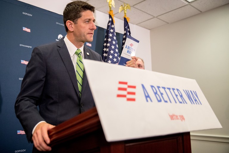 House Speaker Paul Ryan is working with Donald Trump's transition team and preparing congressional GOP to 