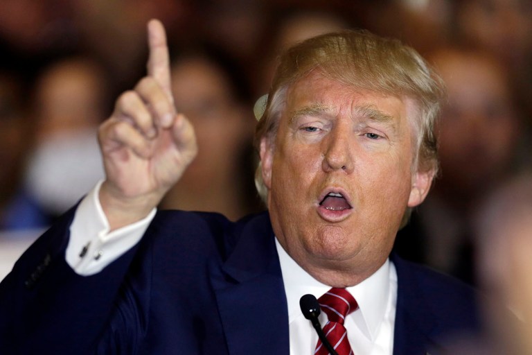 With 23 weeks until Election Day, Donald Trump — the unlikeliest, most unconventional nominee of a major party in modern times — faces two challenges. (AP Photo/Mark Lennihan, File)