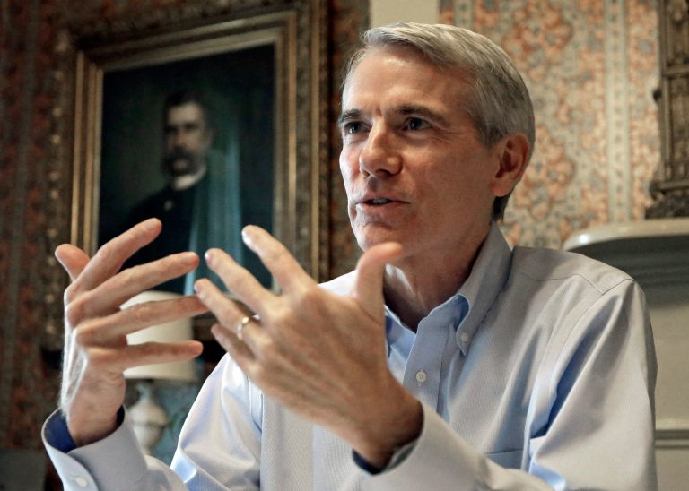 Sen. Rob Portman will not run for president, he said Tuesday. (AP Photo)