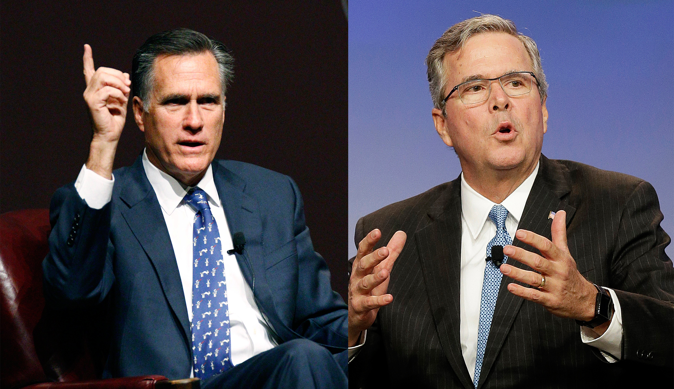 Mitt Romney and Jeb Bush jump into the fray criticizing Trump’s Charlottesville comments