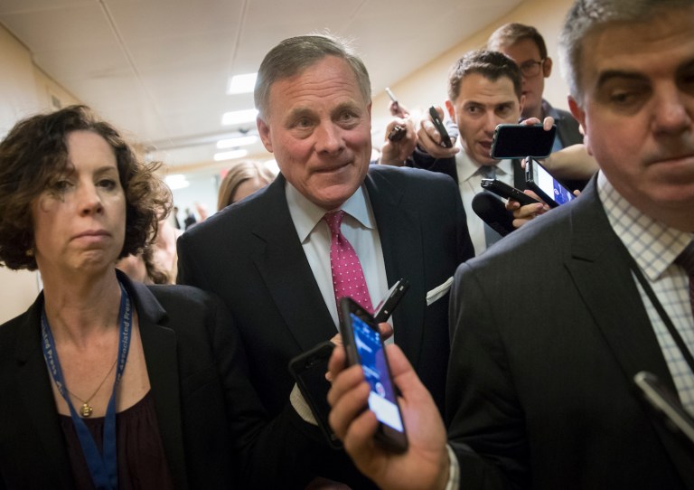 The president's firing of former FBI director James Comey seems to have caught everyone off guard, including top GOP lawmakers. (AP Photo/J. Scott Applewhite)