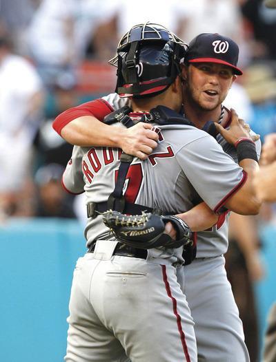 Lynne Sladky/AP
Washington Nationals closer Drew Storen recorded 43 saves this season.