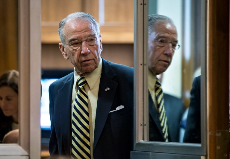 Grassley demanded the FBI release the 