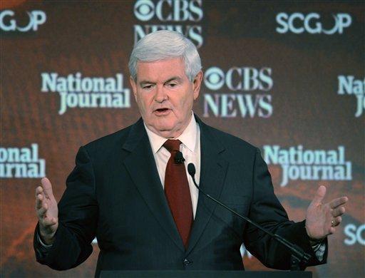 Video: Newt Gingrich vs. Debate moderators
