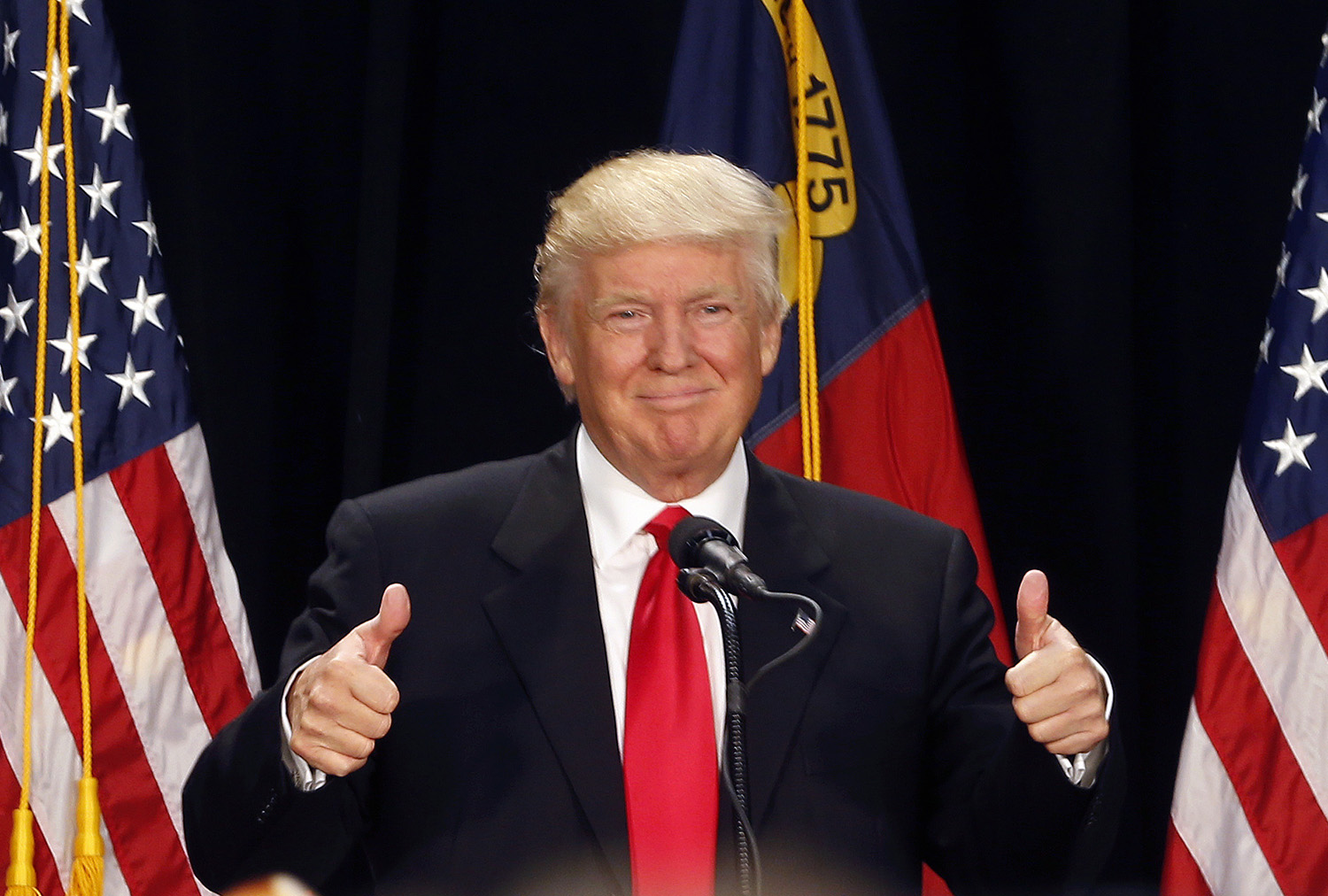 Trump regrets occasionally saying the ‘wrong thing’