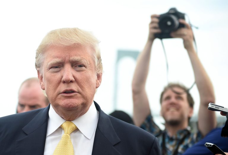 Twenty-eight percent of Americans view Donald Trump favorably while 58 percent harbor negative views toward him, according to a new poll. (AP Photo)