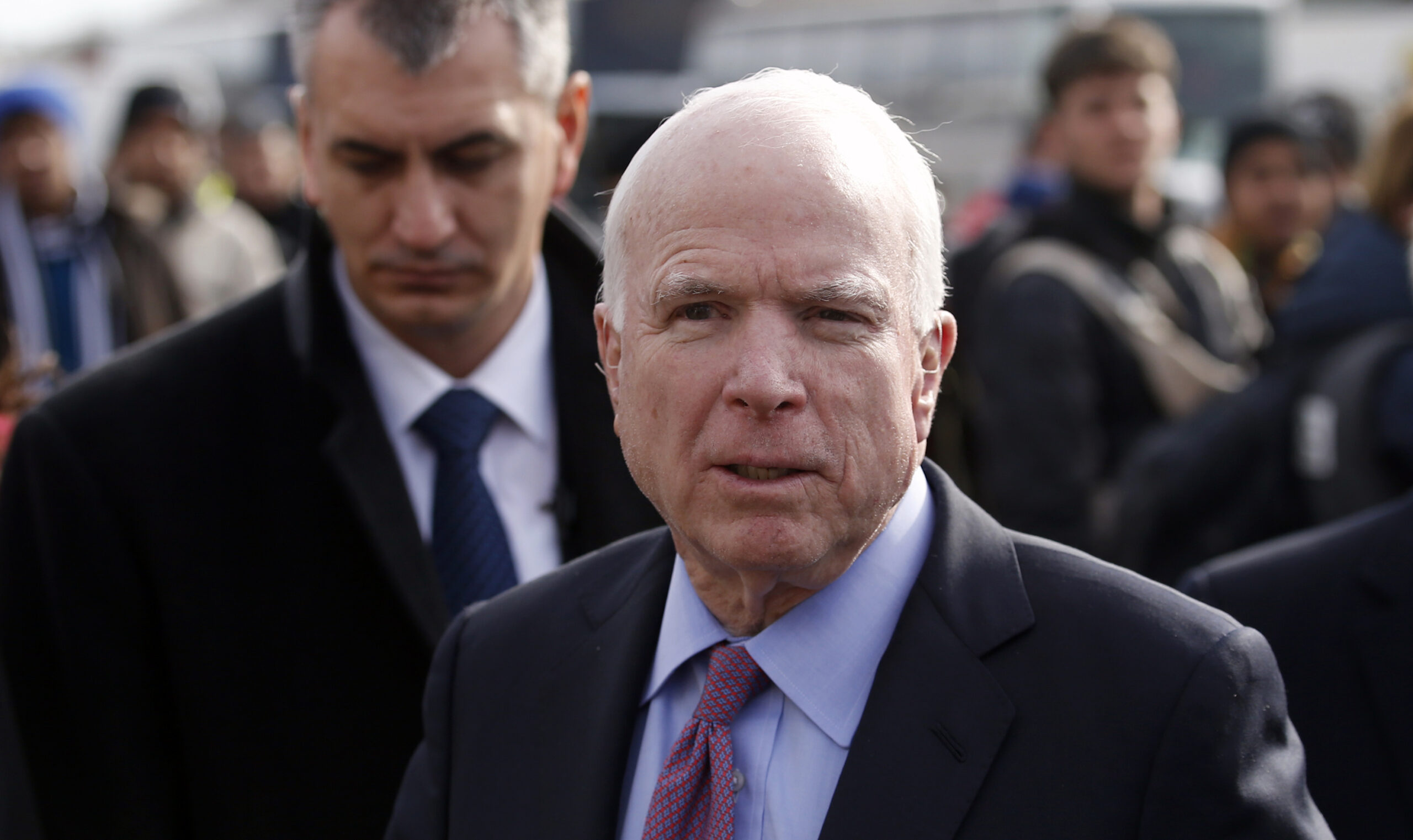 Senate Armed Services Chairman John McCain decries Trump’s order banning transgender troops