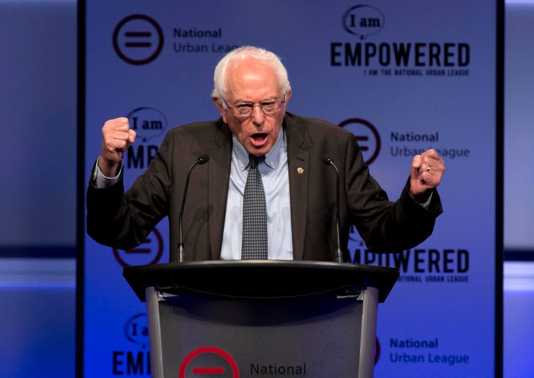 Sen. Bernie Sanders, I-Vt., will speak next month during convocation at Liberty University in Lynchburg, Va. (AP Photo)