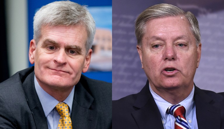 The alternative approach from Sens. Bill Cassidy, R-La., and Lindsey Graham, R-S.C., would keep in place a lot of Obamacare's taxes but send the money from that revenue to states. (AP Photos)