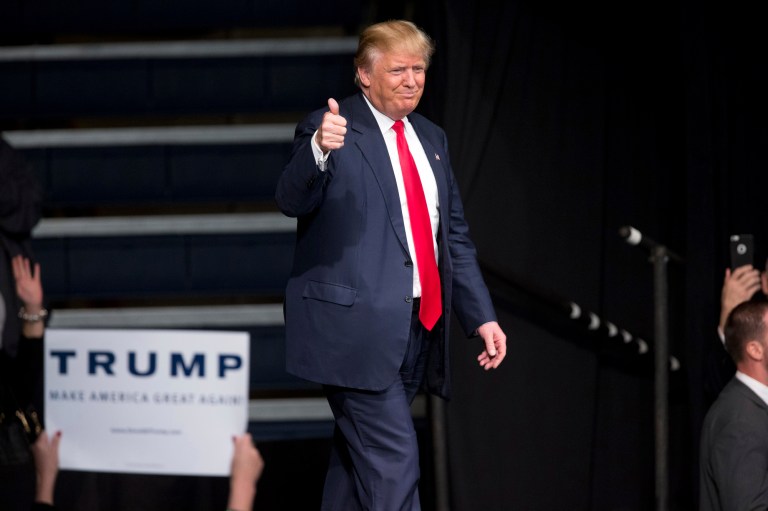 During a town hall Wednesday night, Trump said he would unveil his team in 