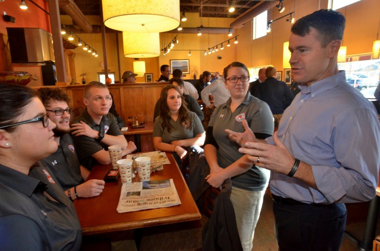 Rep. Todd Young has introduced the —œInvesting in Student Success Act of 2017—? in order to facilitate an alternative model of financing education. ( Jim Avelis/The Tribune-Star via AP)