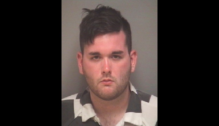 This photo provided by the Albemarle-Charlottesville Regional Jail shows James Alex Fields Jr., who was charged with second-degree murder and other counts after authorities say he rammed his car into a crowd of protesters Saturday, Aug. 12, 2017, in Charlottesville, Va., where a white supremacist rally took place. (Albemarle-Charlottesville Regional Jail via AP)