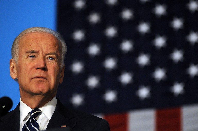 Vice President Joe Biden warned that a Donald Trump presidency would directly harm the country's black population. (Butch Comegys/The Times and Tribune via AP)