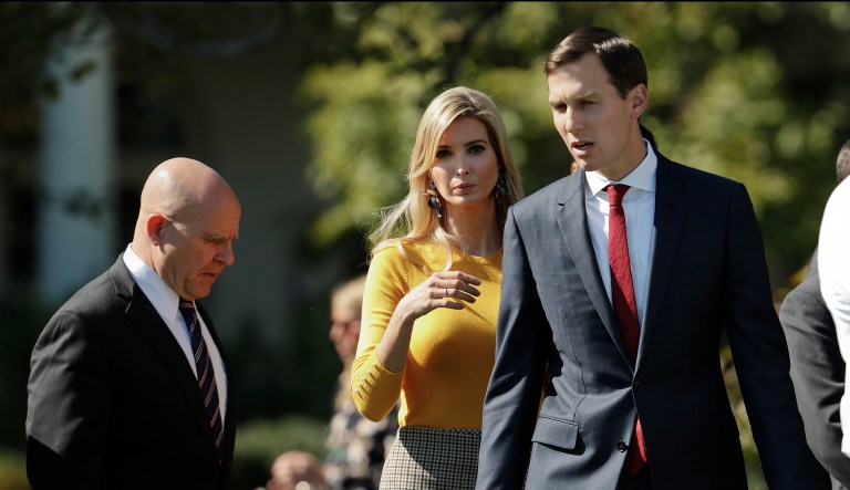 This third account, which was set up in December, is concerning and calls into question the breadth of personal email use from Ivanka Trump and Kushner. (AP Photo/Pablo Martinez Monsivais)