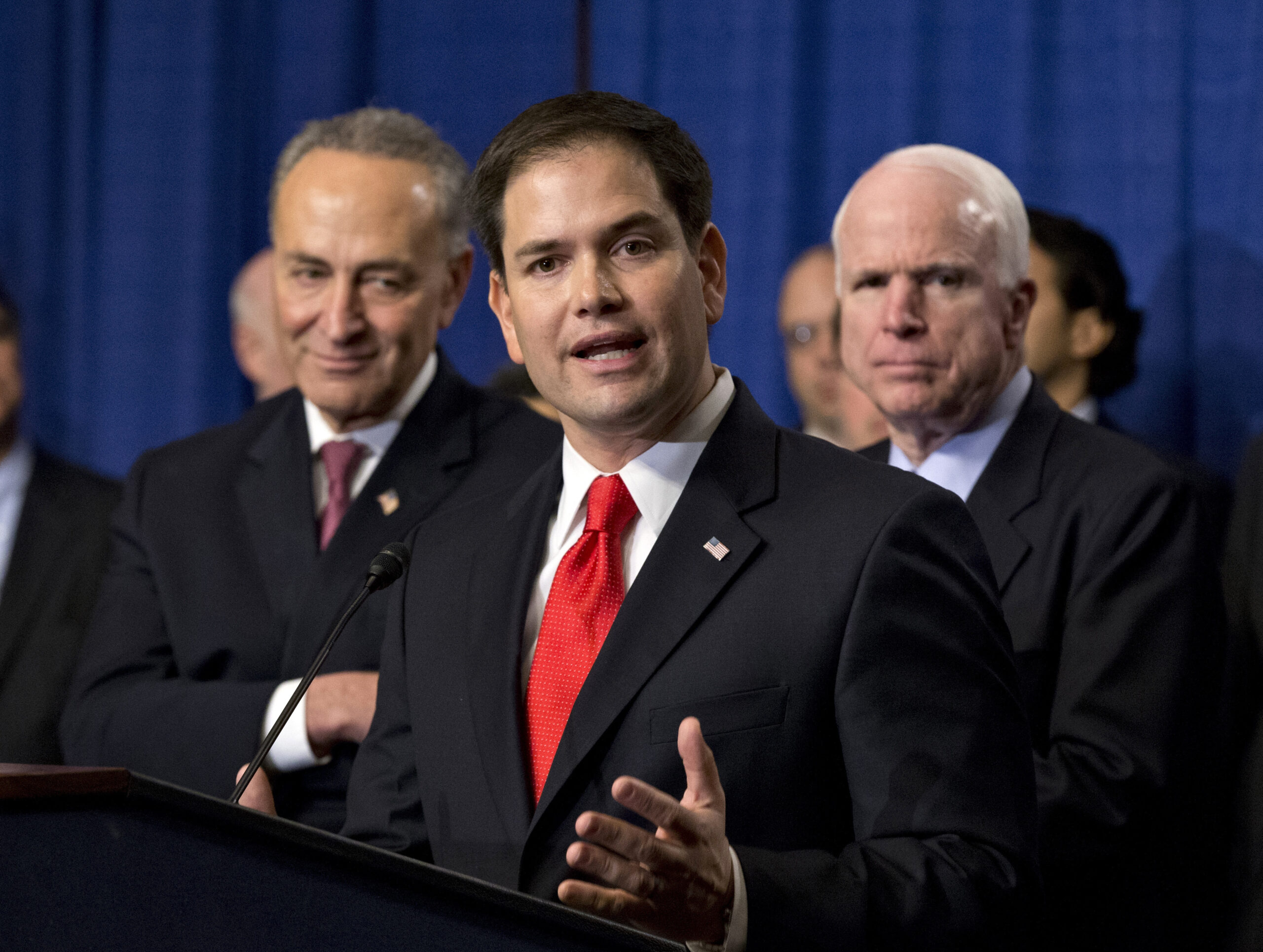 Marco Rubio votes with Democrats to kill border security before legalization