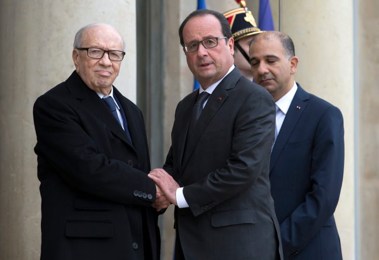 Analysts predictÂ France would opt to go with a coalition of the willing to respond to the attacks rather than working through NATO. (AP Photo/Jacques Brinon)