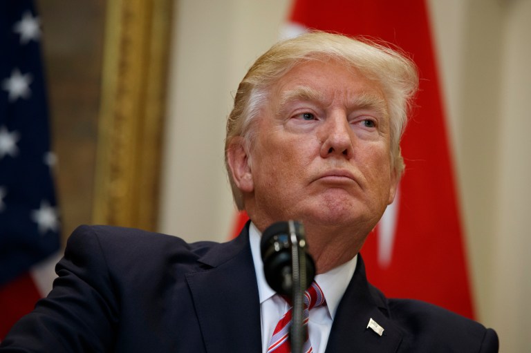 For many in media and political circles, the president's remarks on Twitter all but confirmed the main thrust of the Post’s report. (AP Photo/Evan Vucci) 
		