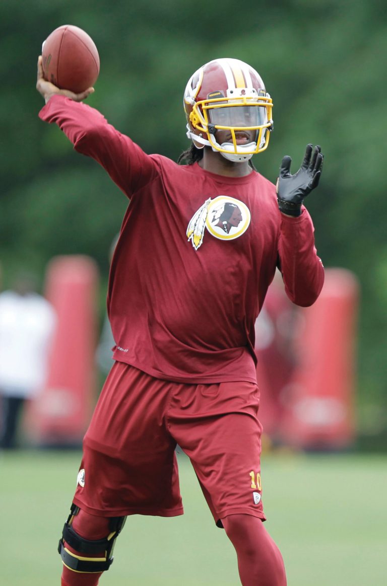 Luis M. Alvarez/AP
Robert Griffin III: 