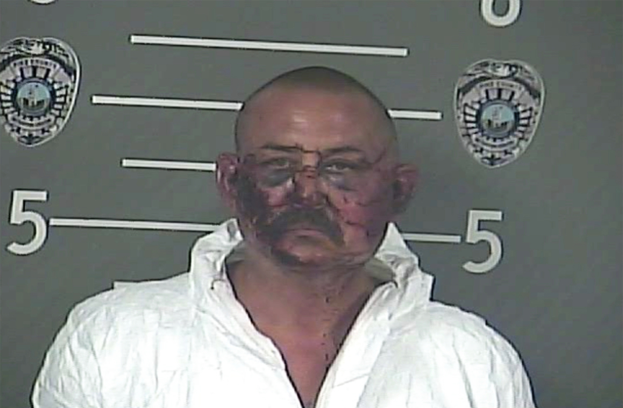 ‘Terrorist on a mission’ kills three officers and police dog in shootout