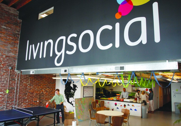 LivingSocial's offices in Washington.