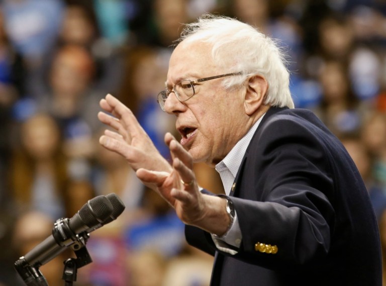 The charter school flip-flop could be because Bernie Sanders changed his mind on charter schools in the past 18 years. Alternatively, it could be that Sanders is trying to take a harsher stance against charters than Hillary Clinton. (AP Photo)