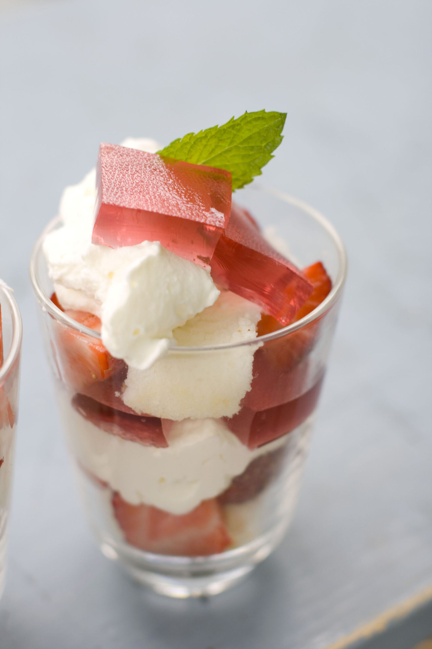 Part gelatin, part strawberry shortcake, all good